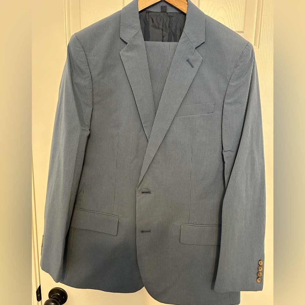I. Crew Thompson Seer Sucker Suit